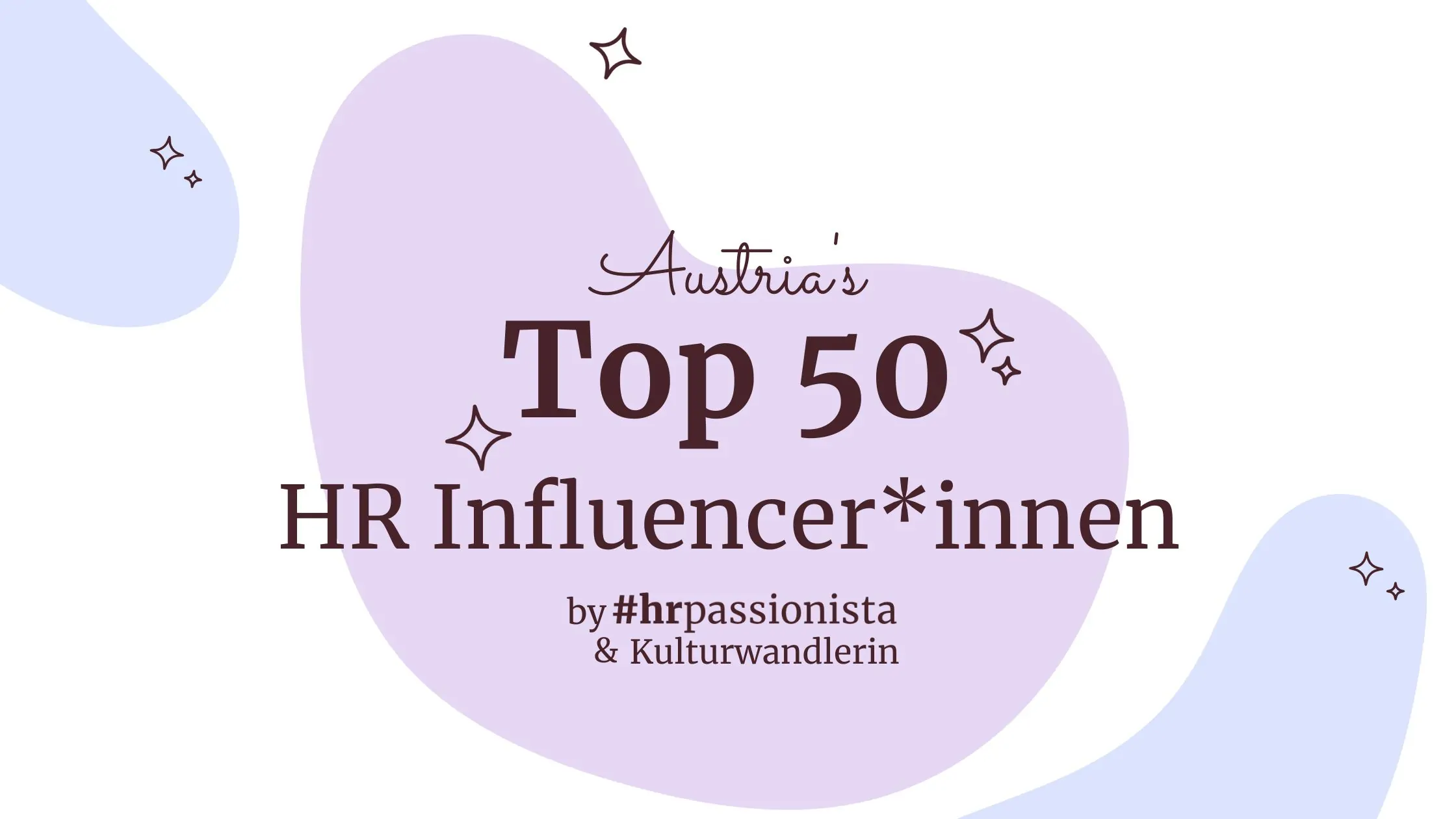 TOP 50 HR influencers in Austria: the definitive list